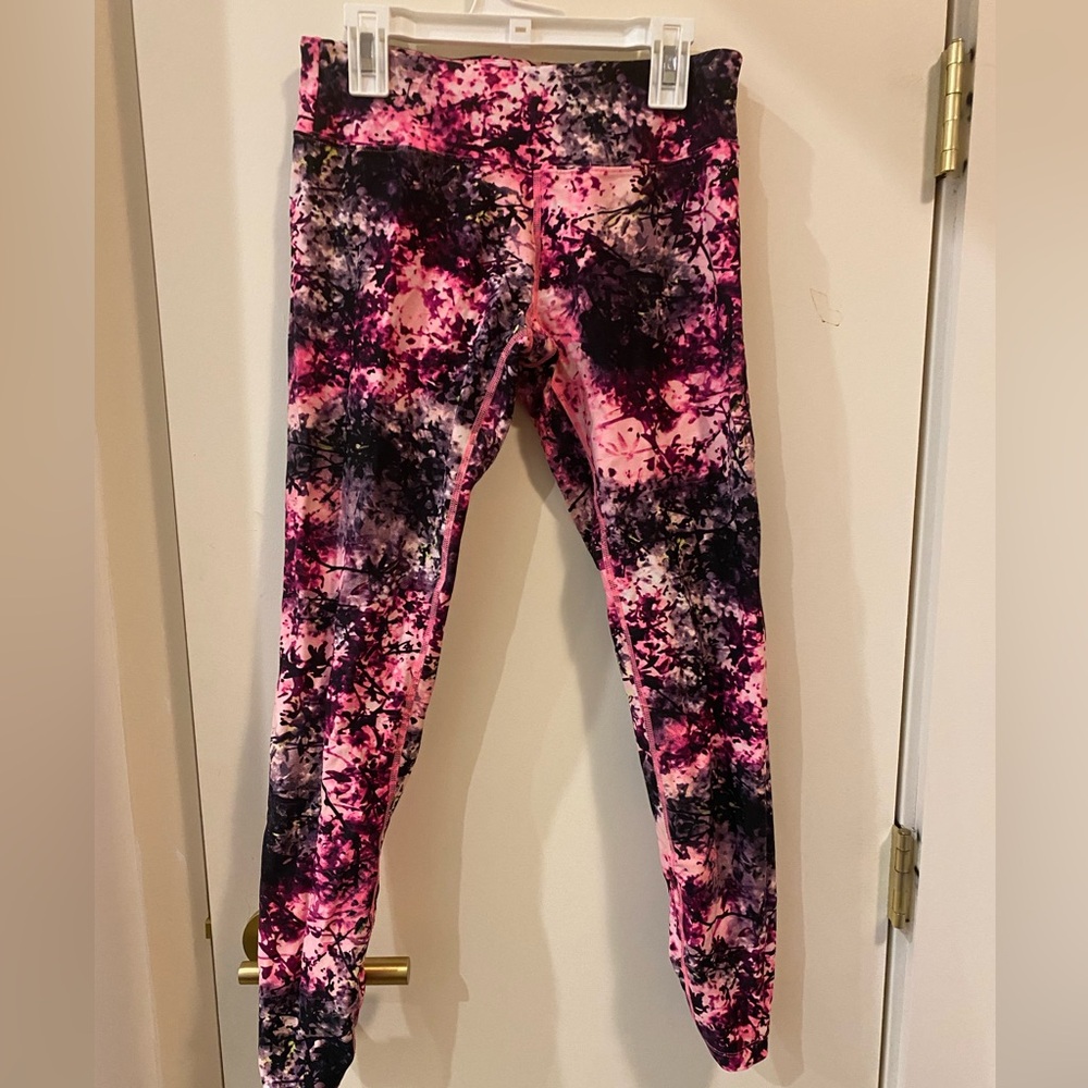 Calvin Klein performance neon pink leggings